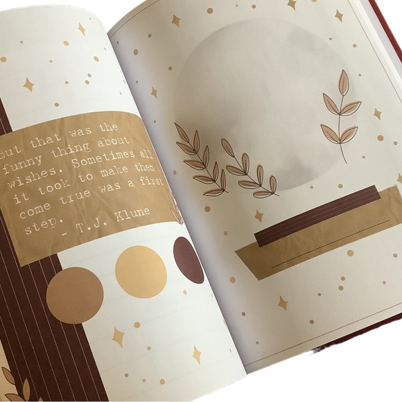 Reading Journal Planner New Hardback TBR - Picture 10 of 15